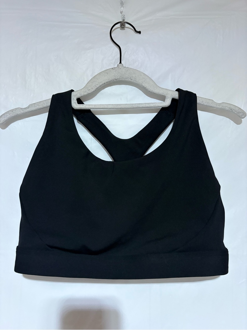 Athleta Black Racerback Sports Bra
